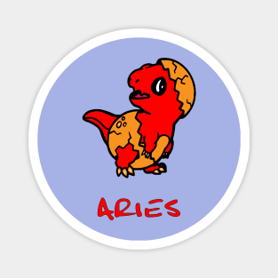 Aries dinosaur baby Magnet